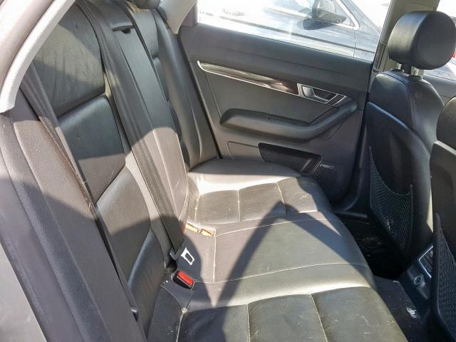 WAUDH74F86N127928 - 2006 AUDI A6 3.2 QUA GRAY photo 6