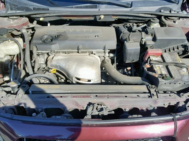 JTKDE177X50004388 - 2005 TOYOTA SCION TC იასამნისფერი ფოტო 7