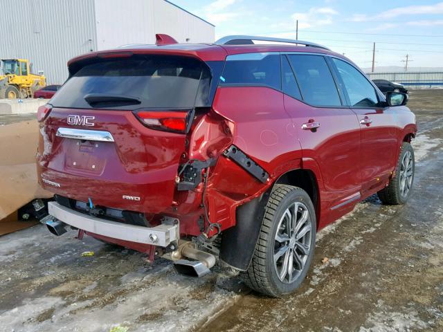 3GKALXEX1JL344312 - 2018 GMC TERRAIN DE RED photo 4