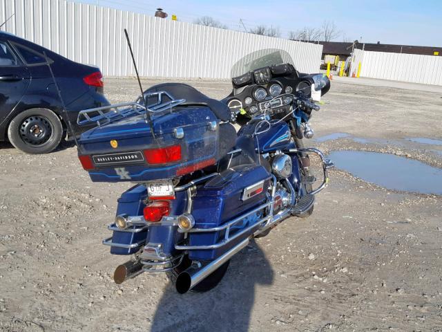 1HD1FLW173Y627254 - 2003 HARLEY-DAVIDSON FLHTCUI SH BLUE photo 4