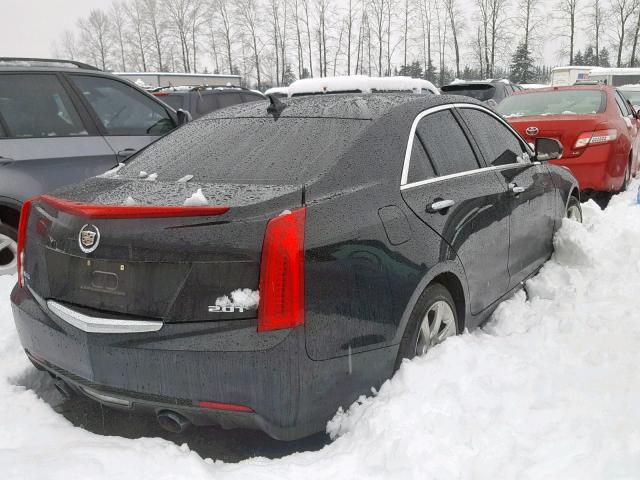 1G6AB5RX1D0156164 - 2013 CADILLAC ATS LUXURY BLACK photo 4