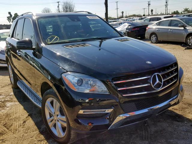 4JGDA5JB4FA537867 - 2015 MERCEDES-BENZ ML 350 BLACK photo 1