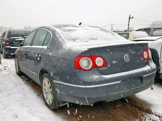 WVWJM7AN5AE105312 - 2010 VOLKSWAGEN PASSAT KOM GRAY photo 3