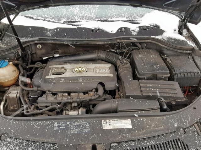 WVWJM7AN5AE105312 - 2010 VOLKSWAGEN PASSAT KOM GRAY photo 7