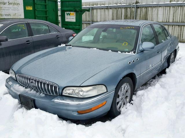 1G4CU541944162883 - 2004 BUICK PARK AVENU GRAY photo 2