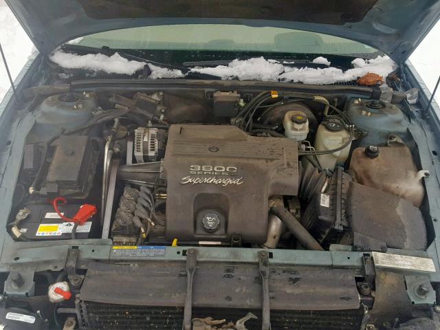 1G4CU541944162883 - 2004 BUICK PARK AVENU GRAY photo 7