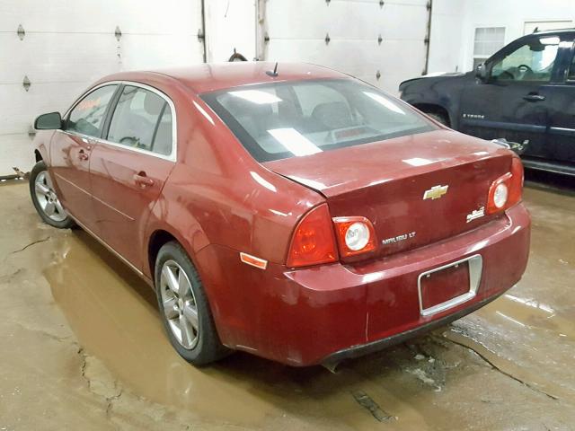 1G1ZD5E13BF286008 - 2011 CHEVROLET MALIBU 2LT RED photo 3