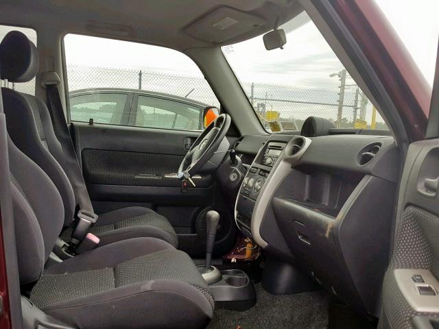 JTLKT324550195106 - 2005 TOYOTA SCION XB 栗色 照片 5