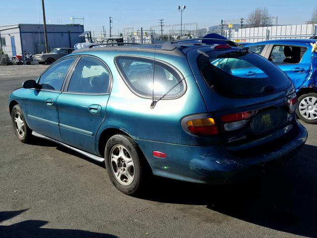 1FALP57U3VA304140 - 1997 FORD TAURUS GL GREEN photo 3