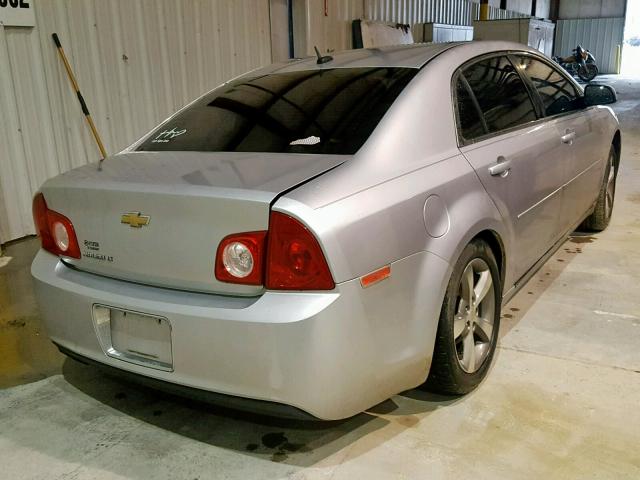 1G1ZC5E11BF339209 - 2011 CHEVROLET MALIBU 1LT SILVER photo 4