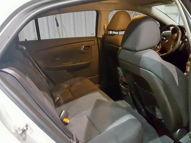 1G1ZC5E11BF339209 - 2011 CHEVROLET MALIBU 1LT SILVER photo 6