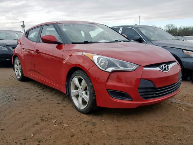 KMHTC6AD9DU087447 - 2013 HYUNDAI VELOSTER B RED photo 1