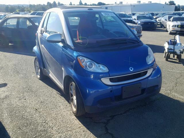 WMEEK31X09K221551 - 2009 SMART FORTWO PAS 蓝色 照片 1