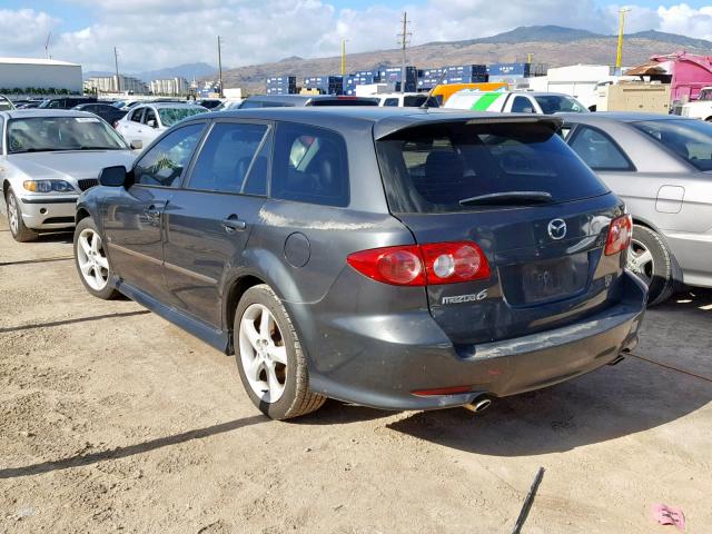 1YVHP82D855M53204 - 2005 MAZDA 6 S GRAY photo 3