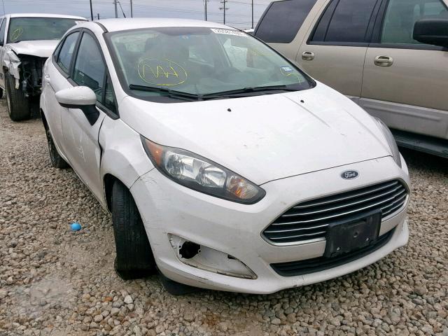 3FADP4AJ7FM107652 - 2015 FORD FIESTA S WHITE photo 1