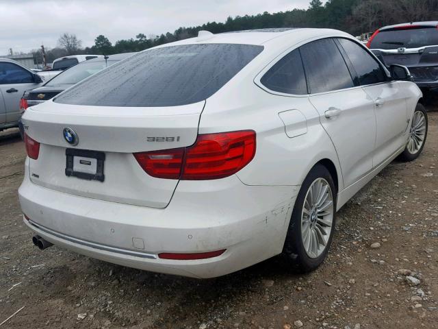 WBA3X5C58ED559516 - 2014 BMW 328 XIGT WHITE photo 4