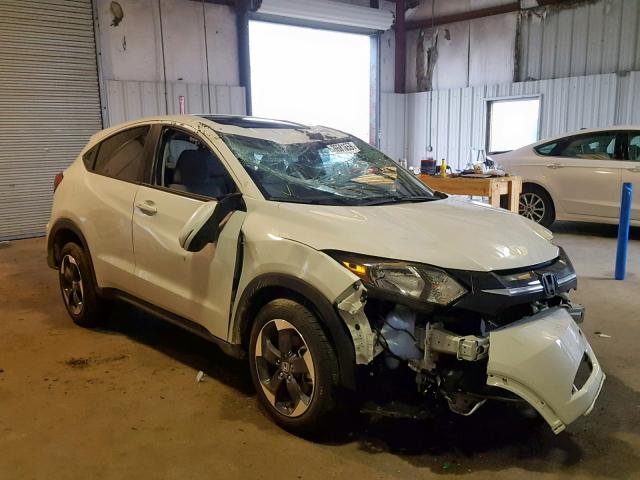 3CZRU5H52JM718120 - 2018 HONDA HR-V EX WHITE photo 1