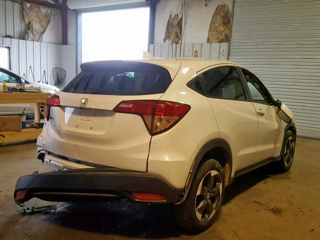 3CZRU5H52JM718120 - 2018 HONDA HR-V EX WHITE photo 4