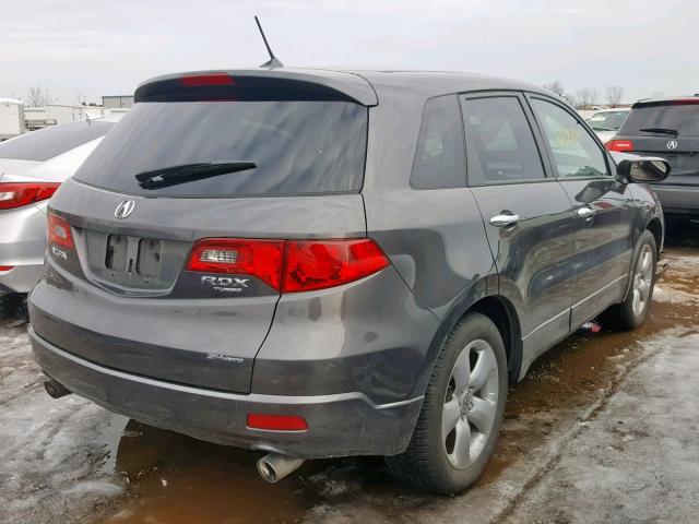 5J8TB182X9A004021 - 2009 ACURA RDX GRAY photo 4