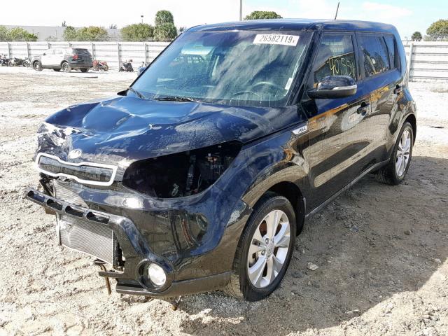 KNDJX3A52E7054684 - 2014 KIA SOUL ! BLACK photo 2