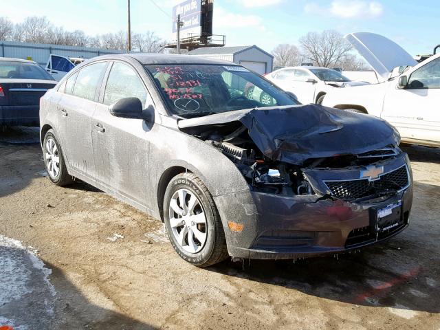 1G1PC5SH9B7178126 - 2011 CHEVROLET CRUZE LS GRAY photo 1