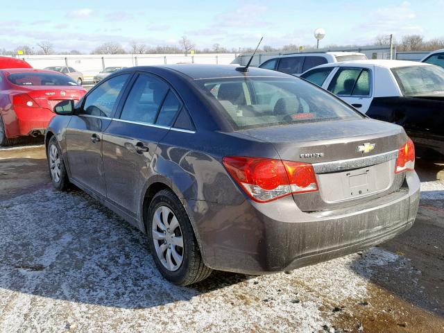 1G1PC5SH9B7178126 - 2011 CHEVROLET CRUZE LS GRAY photo 3