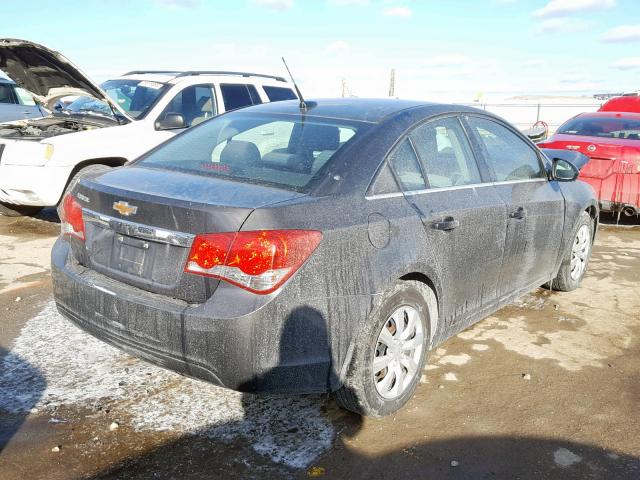 1G1PC5SH9B7178126 - 2011 CHEVROLET CRUZE LS GRAY photo 4