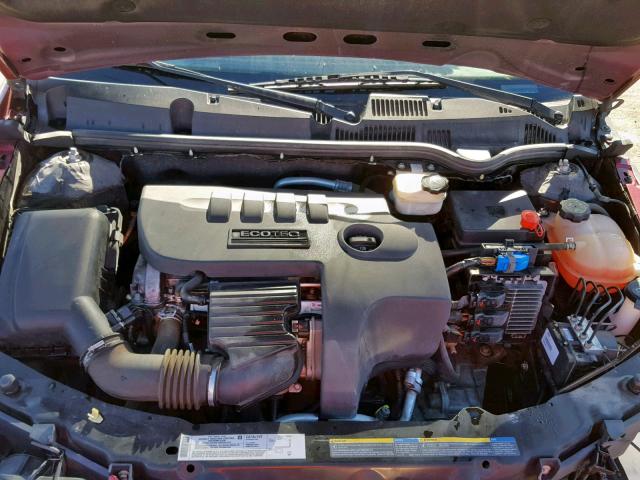 1G8AL58B56Z187300 - 2006 SATURN ION LEVEL BURGUNDY photo 7