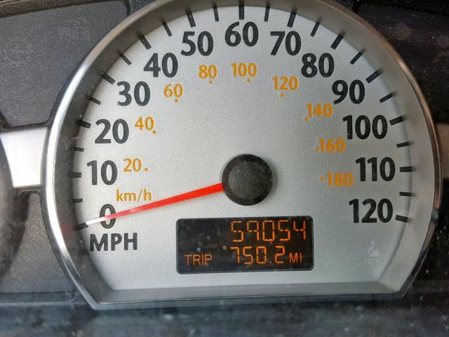 1G8AL58B56Z187300 - 2006 SATURN ION LEVEL BURGUNDY photo 8