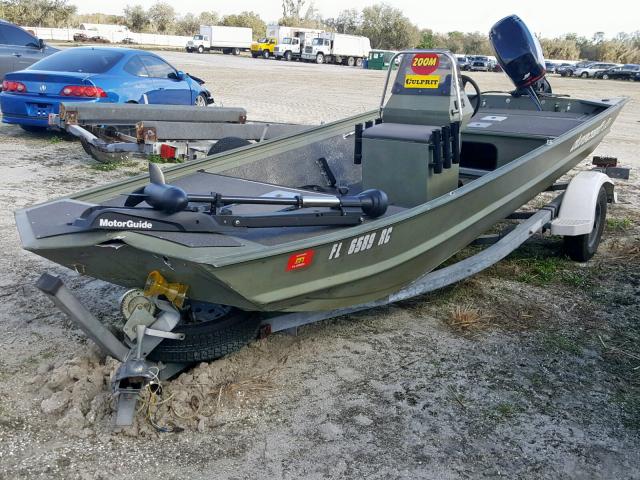 DCAH1009H405 - 2005 DURA BOAT GREEN photo 2