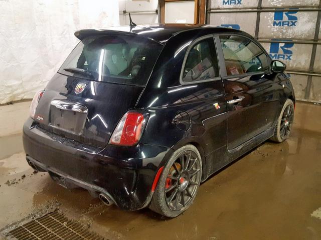 3C3CFFFH8FT616072 - 2015 FIAT 500 ABARTH BLACK photo 4