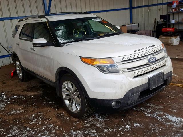 1FMHK8F87CGA49566 - 2012 FORD EXPLORER L WHITE photo 1