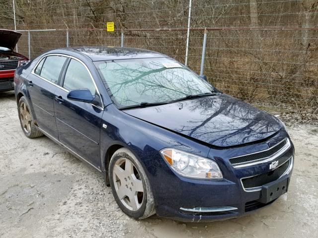 1G1ZJ577384273970 - 2008 CHEVROLET MALIBU 2LT BLUE photo 1