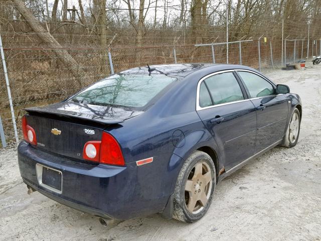 1G1ZJ577384273970 - 2008 CHEVROLET MALIBU 2LT BLUE photo 4