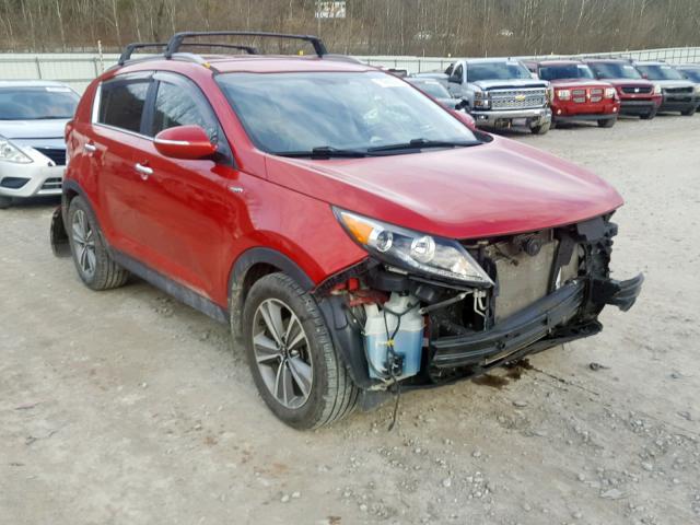 KNDPCCA63E7659747 - 2014 KIA SPORTAGE S RED photo 1