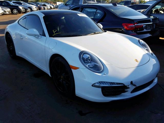 WP0AA2A92FS106196 - 2015 PORSCHE 911 CARRER WHITE photo 1