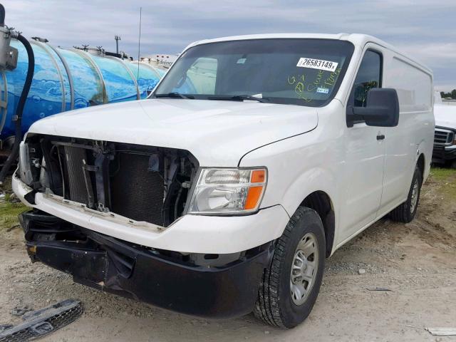 1N6BF0KY1DN103783 - 2013 NISSAN NV 1500 WHITE photo 2