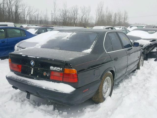 WBAHE6327SGF33591 - 1995 BMW 540 I AUTO BLACK photo 4