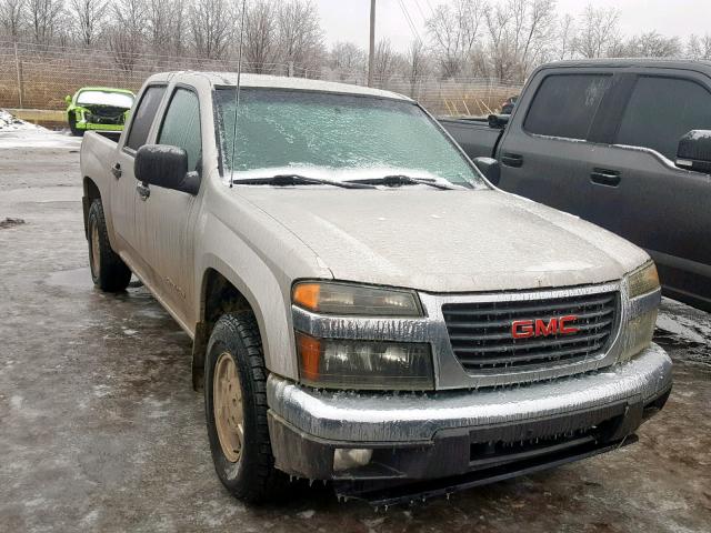 1GTCS138348209917 - 2004 GMC CANYON SILVER photo 1