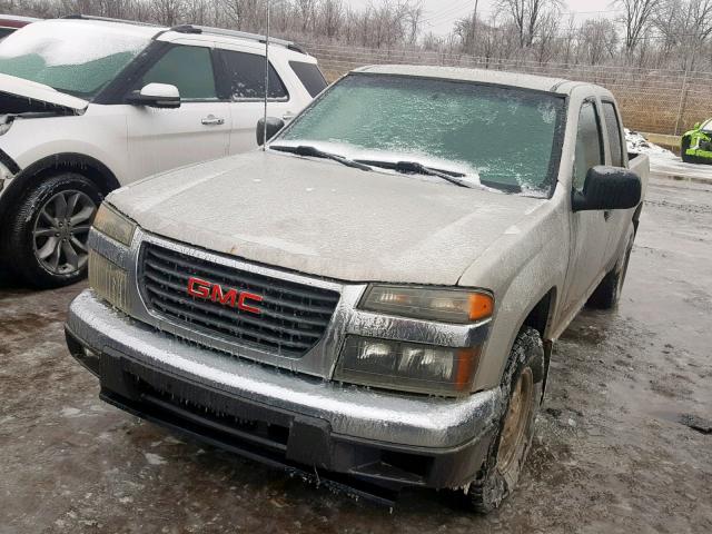 1GTCS138348209917 - 2004 GMC CANYON SILVER photo 2