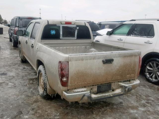 1GTCS138348209917 - 2004 GMC CANYON SILVER photo 3