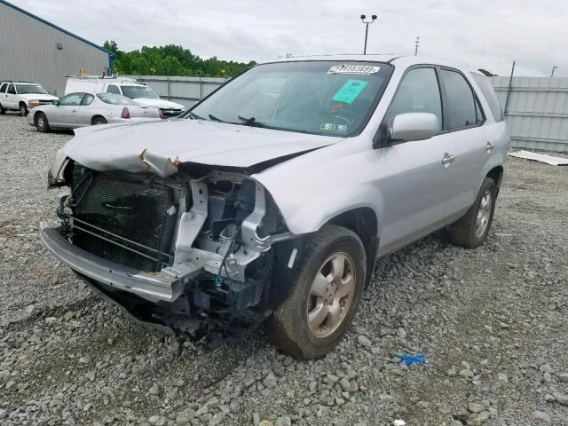 2HNYD18276H547882 - 2006 ACURA MDX SILVER photo 2