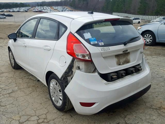 3FADP4TJXEM120620 - 2014 FORD FIESTA S WHITE photo 3