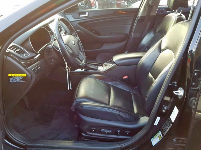 KNALN4D77E5162342 - 2014 KIA CADENZA PR BLACK photo 5