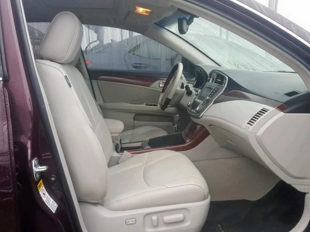 4T1BK3DB3BU387747 - 2011 TOYOTA AVALON BAS BROWN photo 5