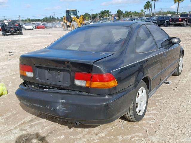 1HGEJ6126VL047773 - 1997 HONDA CIVIC DX BLACK photo 4