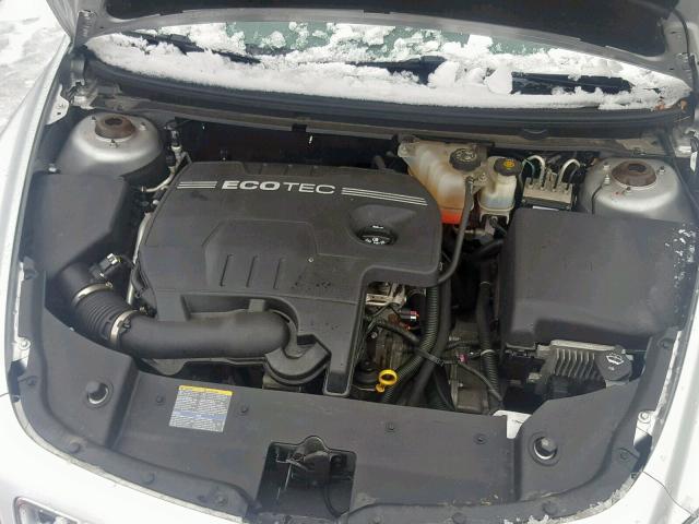1G1ZH57B59F189929 - 2009 CHEVROLET MALIBU 1LT SILVER photo 7