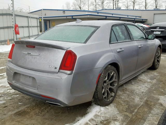 2C3CCABG7JH261812 - 2018 CHRYSLER 300 S GRAY photo 4