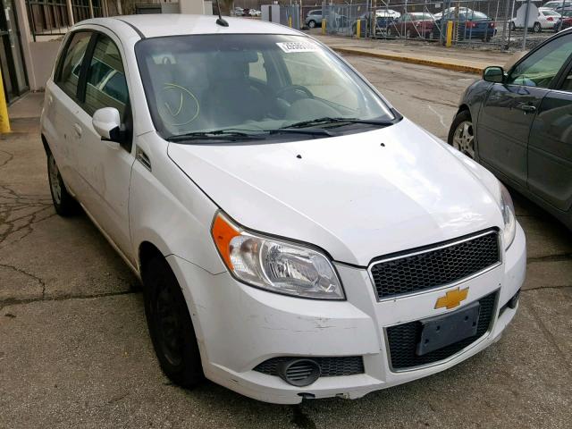 KL1TD6DE3BB241446 - 2011 CHEVROLET AVEO LS WHITE photo 1