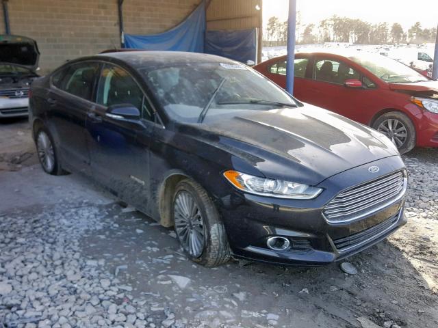 3FA6P0RU0DR317378 - 2013 FORD FUSION TIT BLACK photo 1